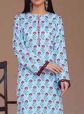 Aiza & Momina By Aizal Printed Lawn 2 Piece Stitched Suit AL25A&M D-542